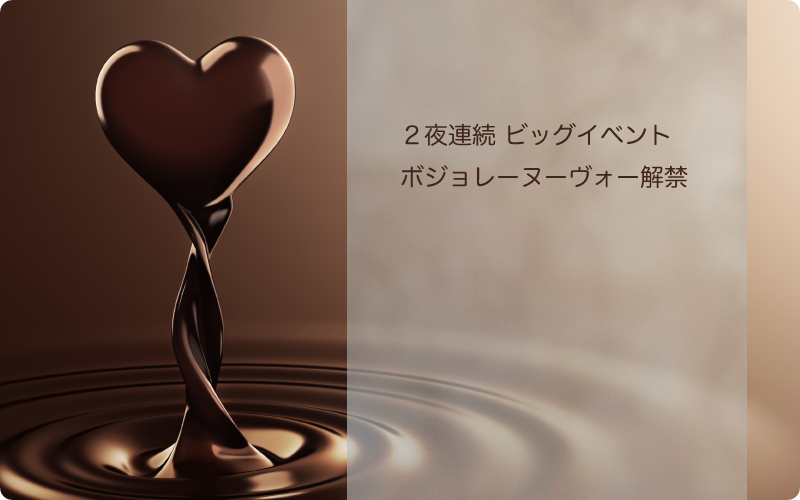 ２夜連続ビッグイベント ボジョレーパーティ― -2017-